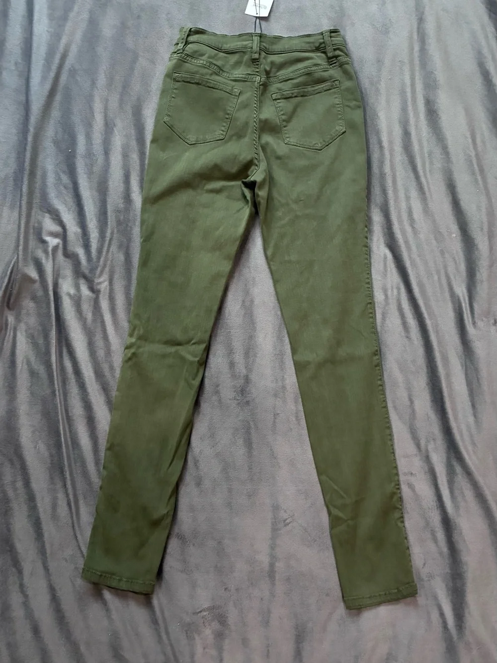 Fashion Nova Olive Green Skinny Jeans - High Rise